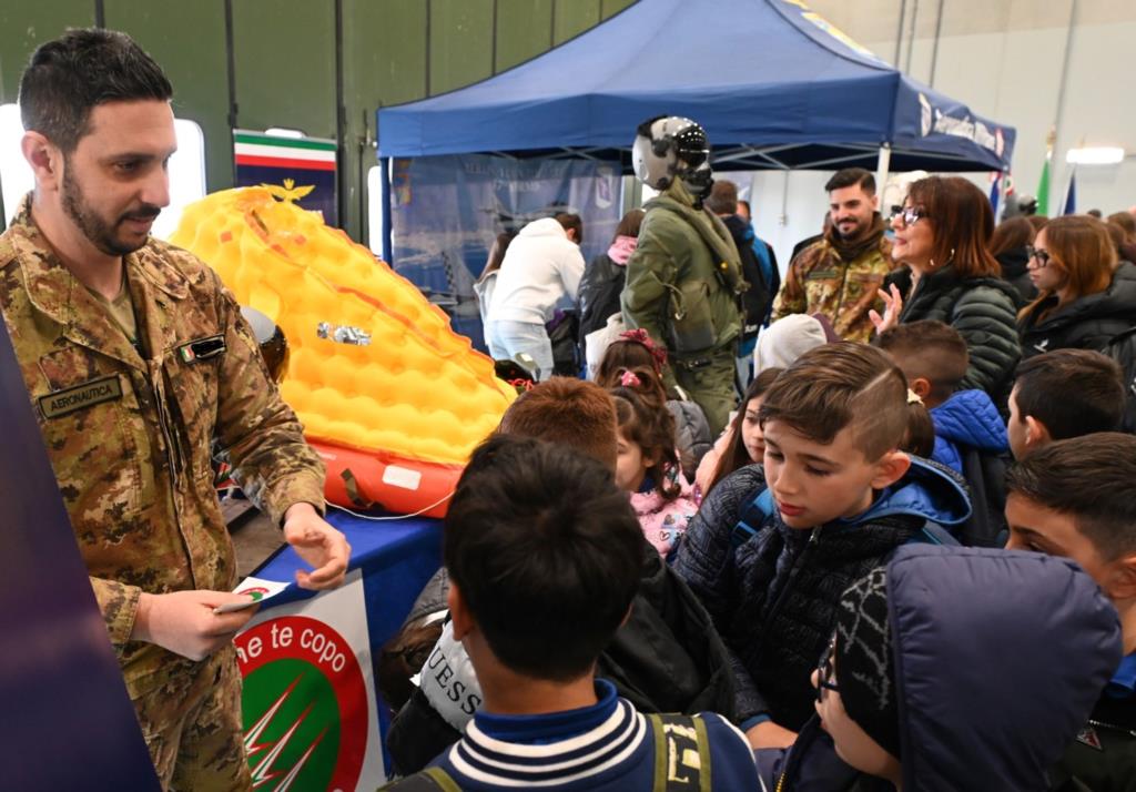 37° Stormo: concluso l’open day dedicato agli istituti scolastici della Sicilia occidentale