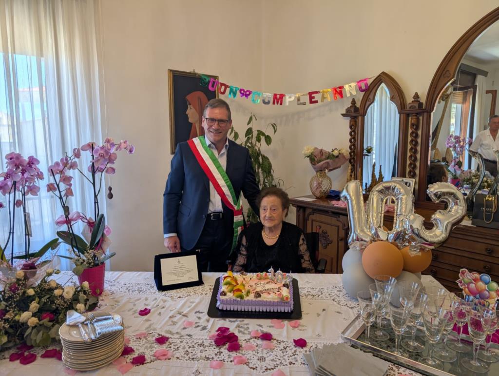 103 anni di storia e affetto: il sindaco Fausto a Custonaci per omaggiare la 