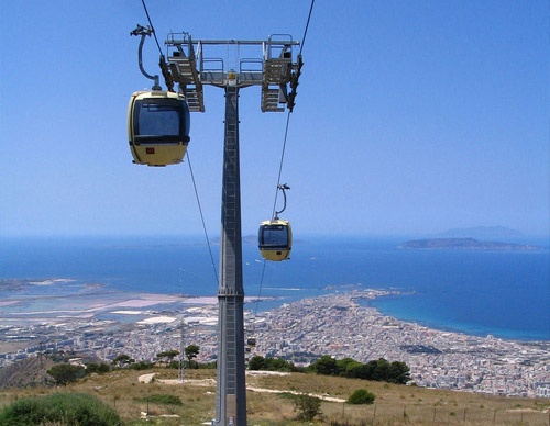 Erice: ecco i nuovi orari della funivia