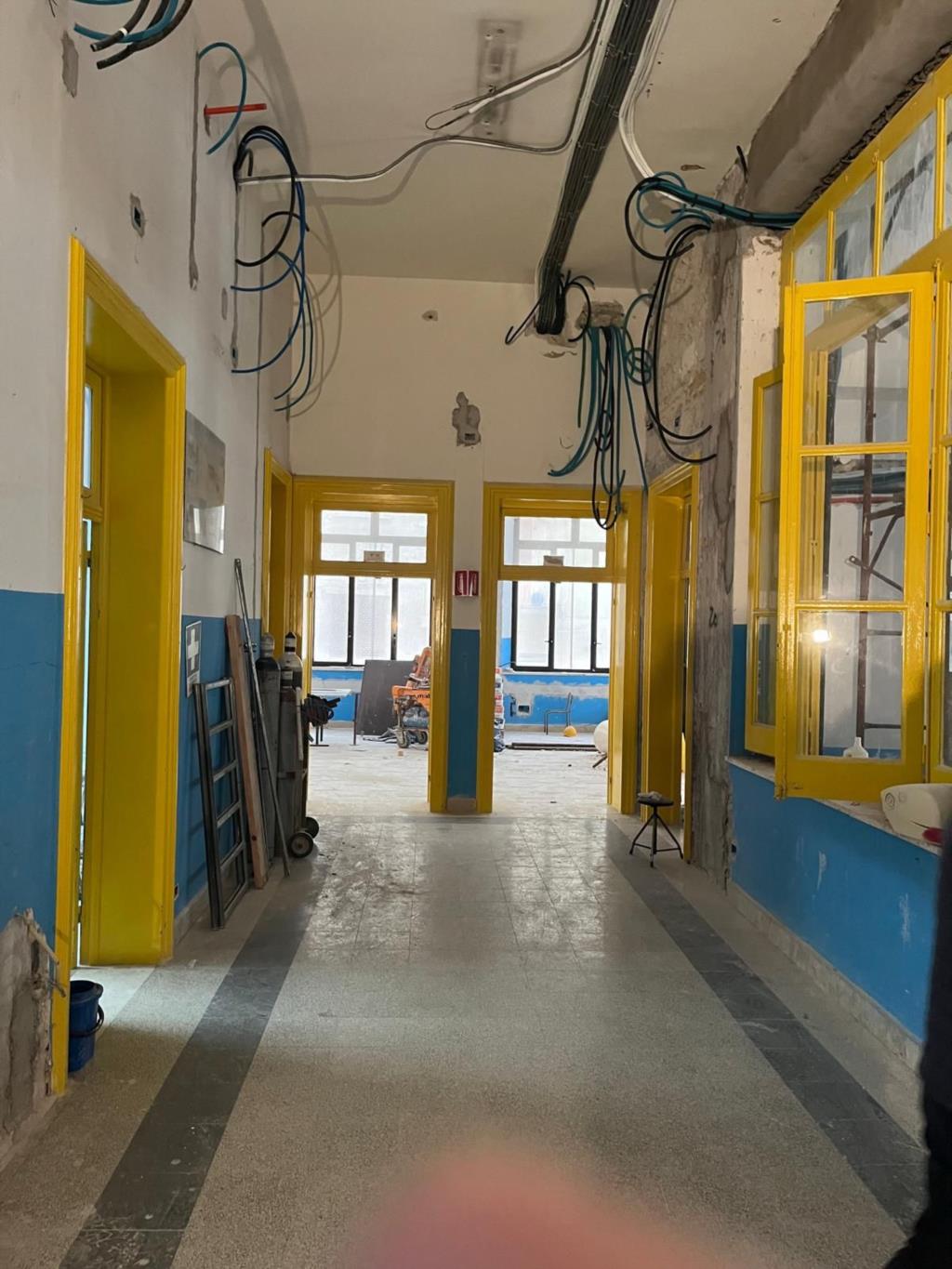 Trapani, sopralluoghi operativi a Palazzo Lucatelli e alla scuola Livio Bassi