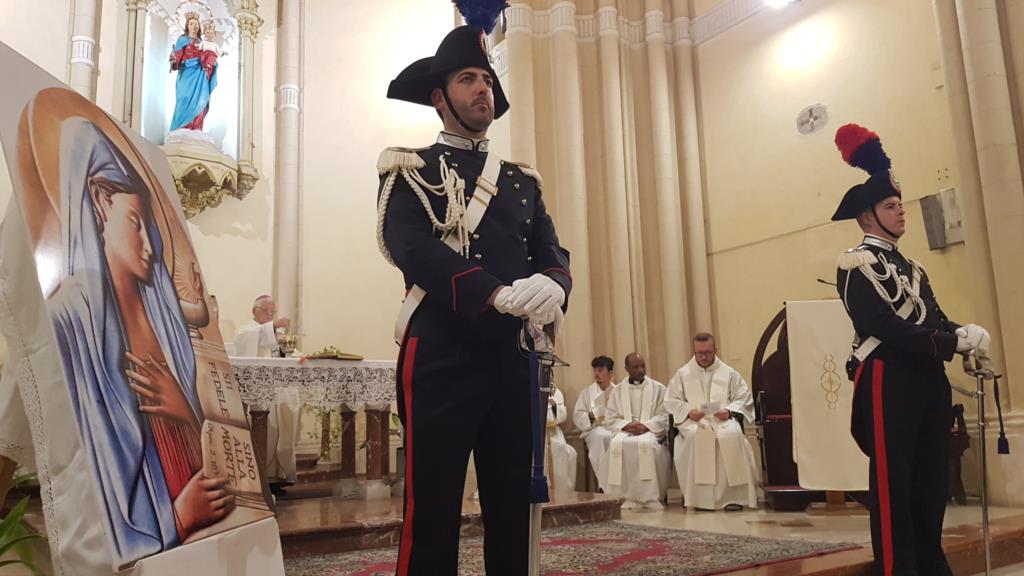 Trapani, i Carabinieri celebrano la Patrona: Virgo Fidelis