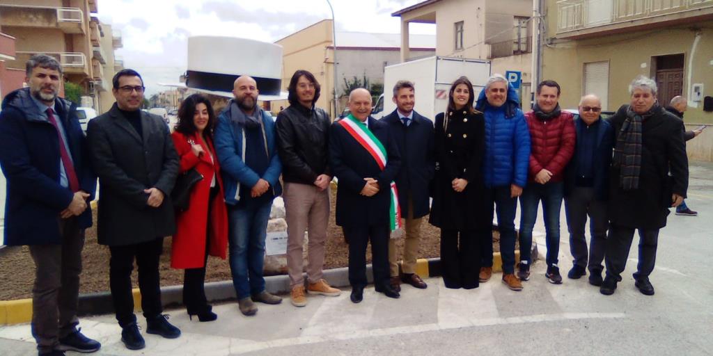 A Paceco inaugurato il monumento a Rostagno