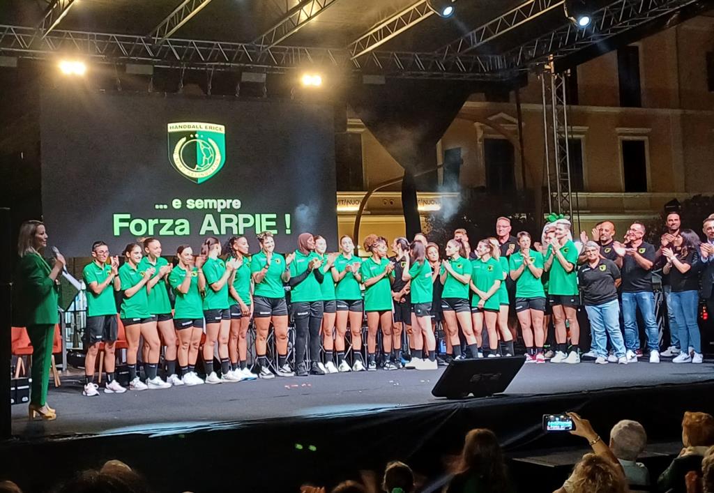 Handball Erice: ieri sera la presentazione della squadra