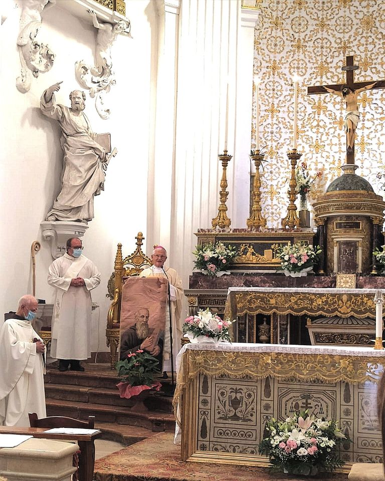 San Benedetto e la preghiera dei migranti oggi con il Vescovo Fragnelli