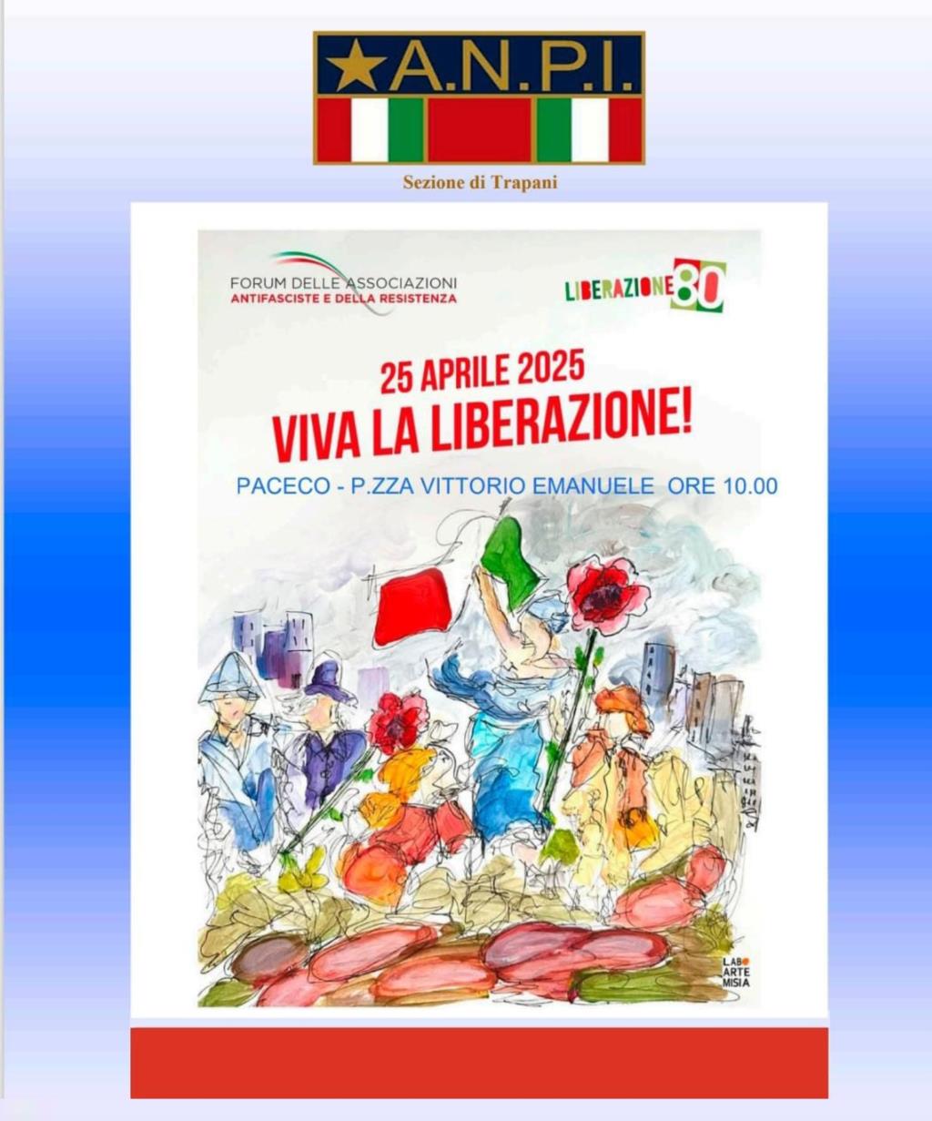 Paceco celebra l’80° anniversario della Liberazione