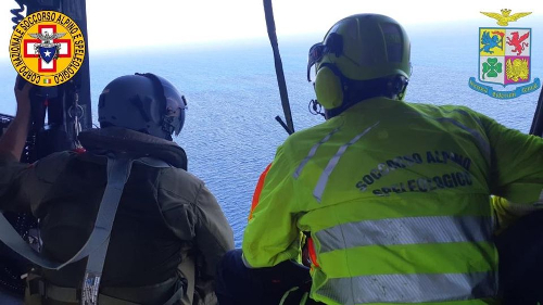 Soccorso Alpino e Speleologico-Aeronautica Militare:  ancora un intervento allo Zingaro
