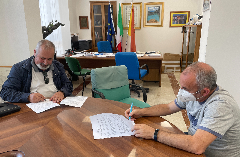 Pantelleria: firmata la nuova convenzione con l’Associazione Nazionale Vigili del Fuoco