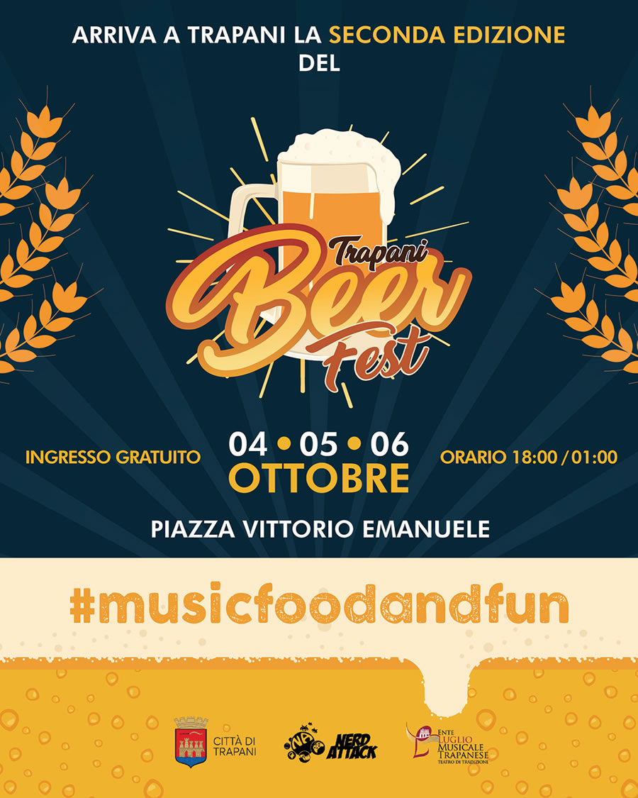 Ritorna il Beer Fest a Trapani