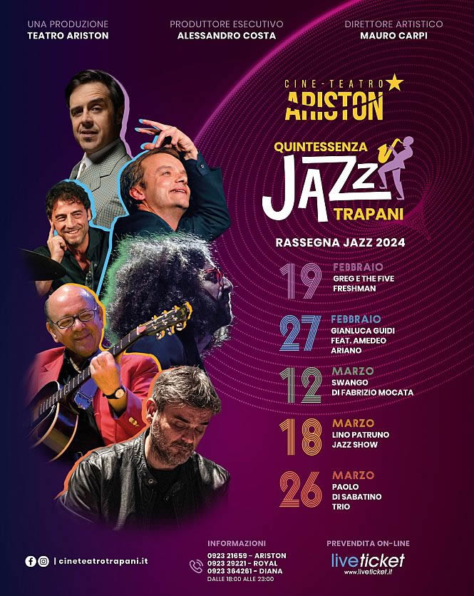 Quintessenza Jazz all'Ariston