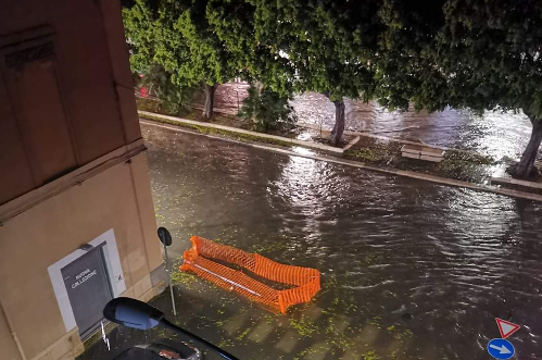 L'intera provincia nella morsa del maltempo, allagamenti a Trapani, Marsala e Castelvetrano