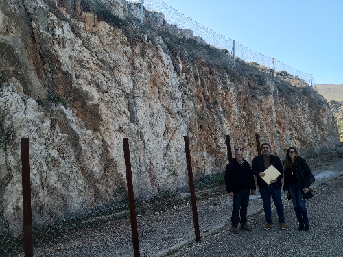 San Vito Lo Capo: ultima fase dei lavori di messa in sicurezza di un costone nella Riserva dello Zingaro