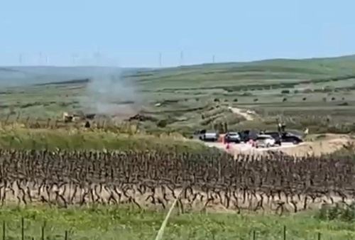 Fatto brillare uno dei missili con cui era armato l'Eurofigther precipitato lo scorso dicembre (VIDEO)