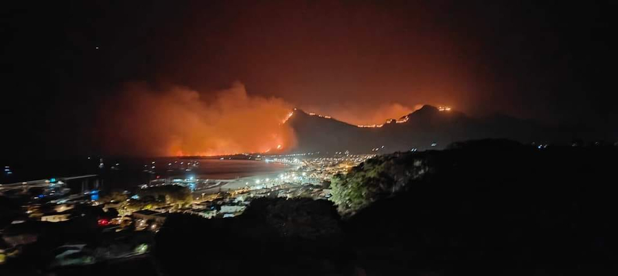 Le province di Trapani e Palermo nella morsa del caldo e dei roghi