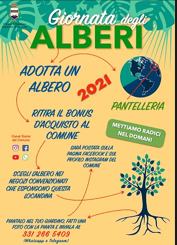 Pantelleria, torna la 'Giornata dell'Albero'