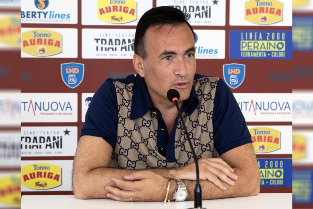 FC Trapani, il presidente Antonini 