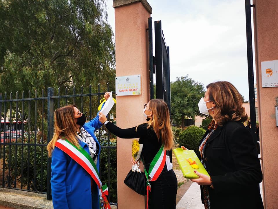 Erice: intitolata a Laura Bassi la sezione primavera di via Cosenza