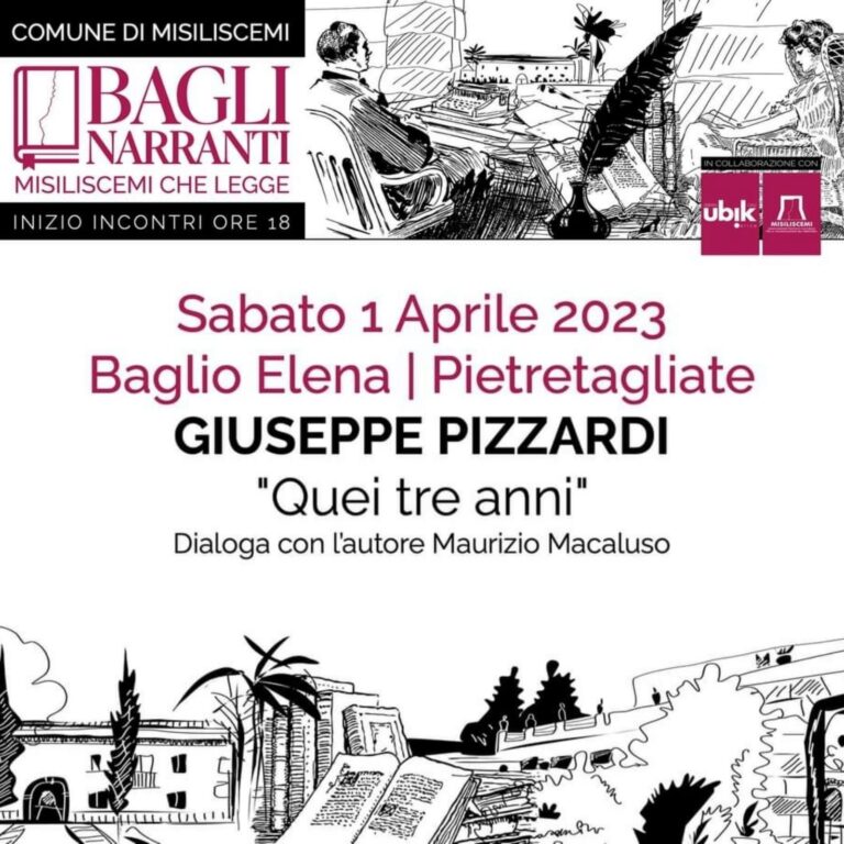 Secondo appuntamento con la rassegna letteraria “Bagli Narranti – Misiliscemi che legge”