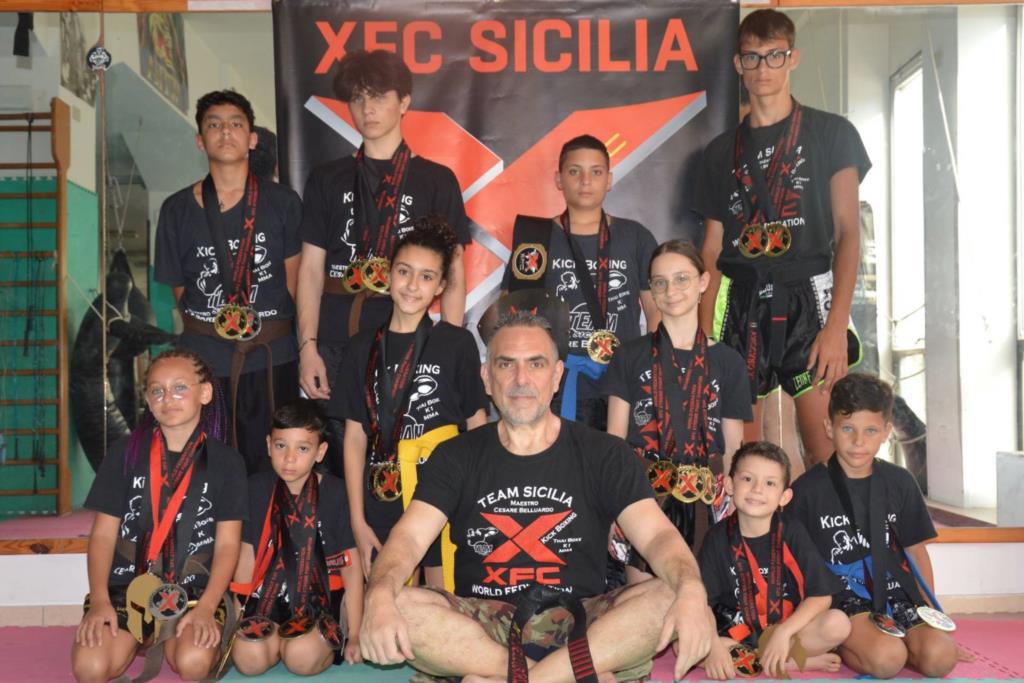 Asd Team Sicilia, ori ed argenti all'Augusta Fight Night