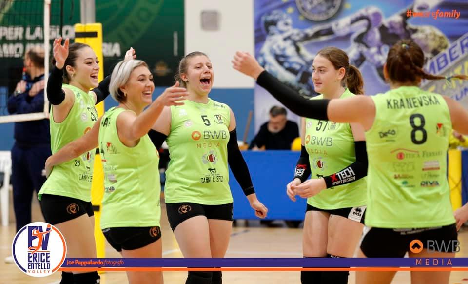 Erice Entello Volley: oggi pomeriggio in campo la BWB Media