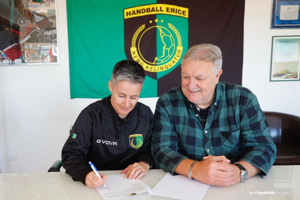 Cristina Cabeza Gutiérrez è il nuovo coach della Handball Erice