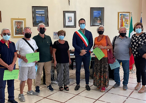 Valderice: il sindaco incontra gli «Amici Camminatori»
