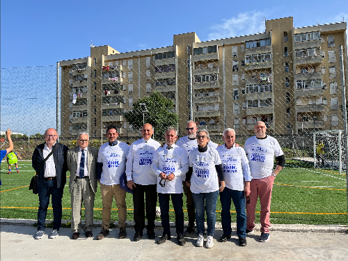 Social Housing Via Pantelleria: inaugurati i campi sportivi di via Sceusa e via Omero