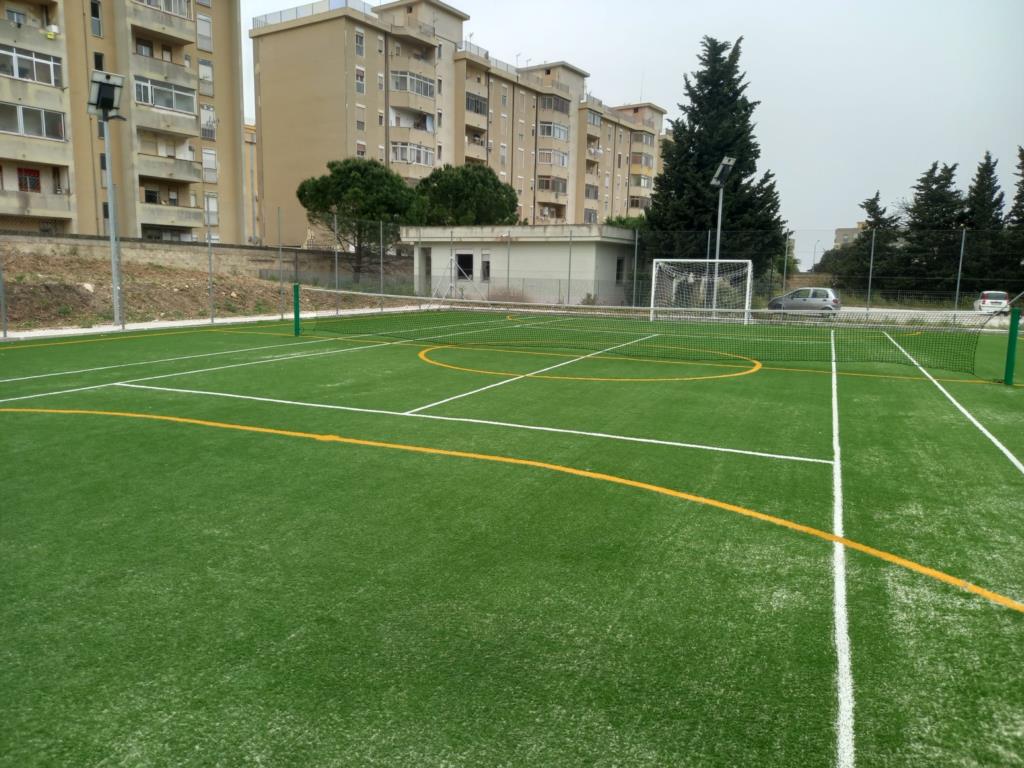 Social Housing a Trapani: consegna dei campi sportivi di via Sceusa e via Omero