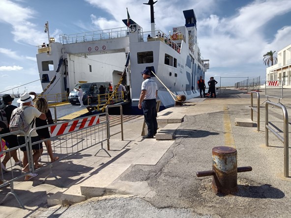 Trasporti con le isole, intensificati i controlli della Capitaneria di Porto di Trapani