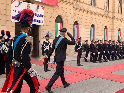 L'Arma dei carabinieri compie 208 anni, la cerimonia a Trapani (VIDEO)