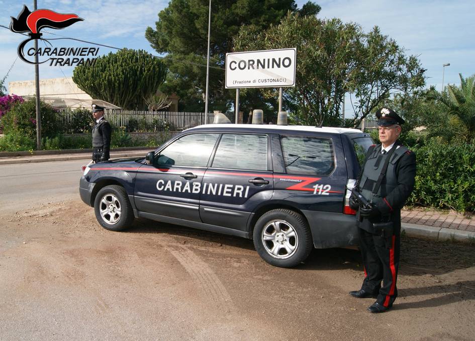Custonaci, due arresti dei Carabinieri