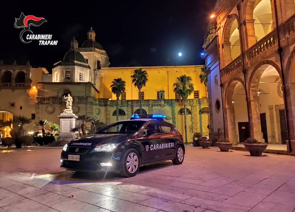 Mazara, controlli dei Carabinieri nel week end: denunciati in sette