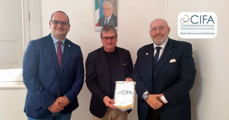 CIFA Trapani, incontro con il Sindaco di Misiliscemi Salvatore Tallarita