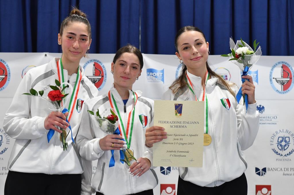 Sciabola: ottimi risultati per la Società Mazarese ai Campionati Nazionali di Piacenza