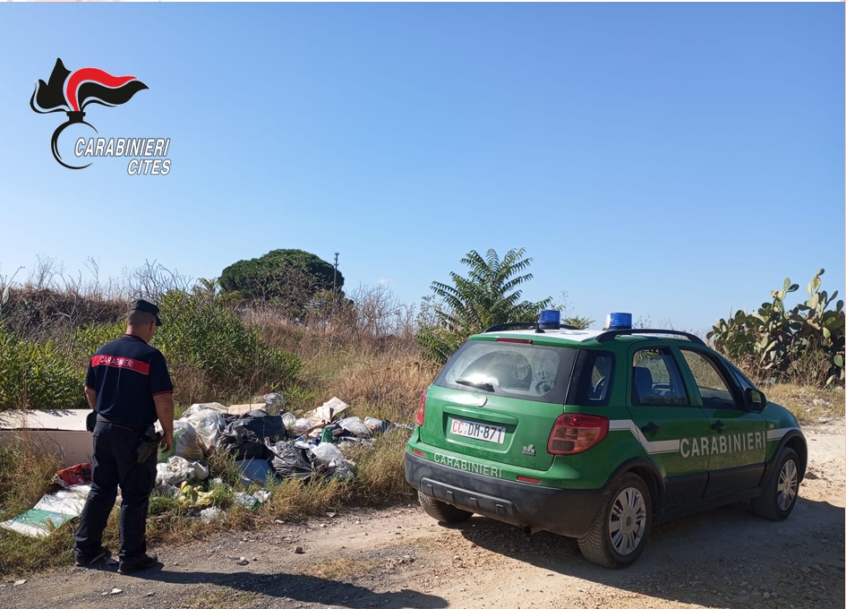 Abbandono di rifiuti, i Carabinieri individuano 10 discariche nel trapanese
