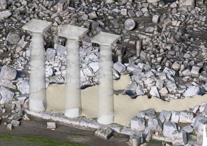 A Selinunte rinascono le colonne del tempio più grande