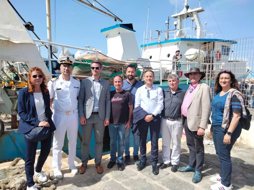 Mazara del Vallo: visita della Commisione Pesca del Parlamento europeo