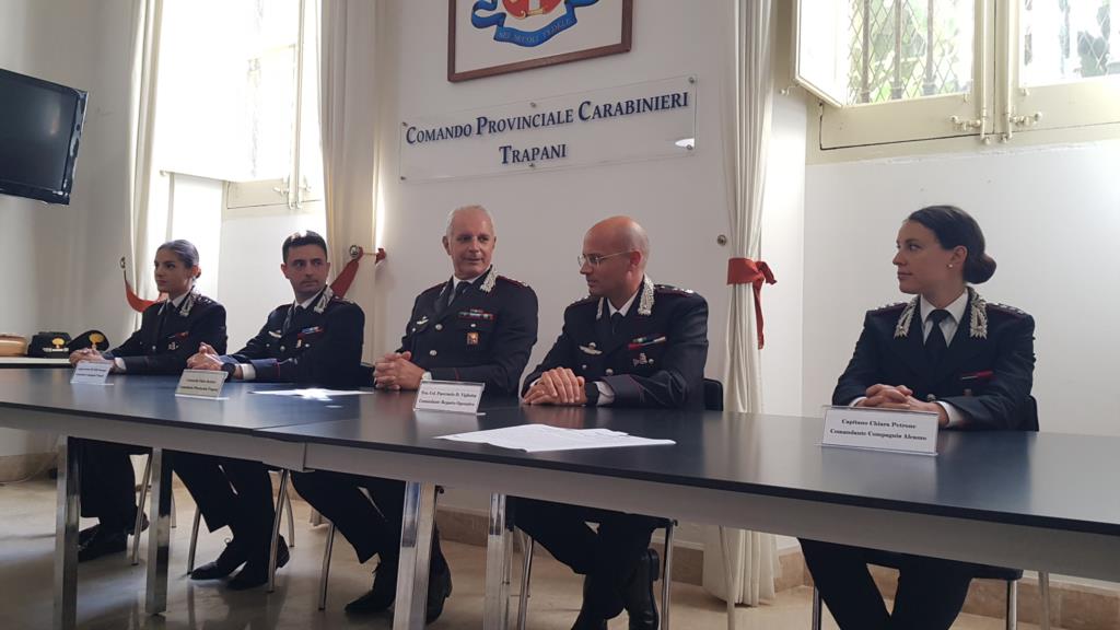 Trapani, il tenente colonnello Vigliotta assume il comando del Reparto Operativo dei Carabinieri