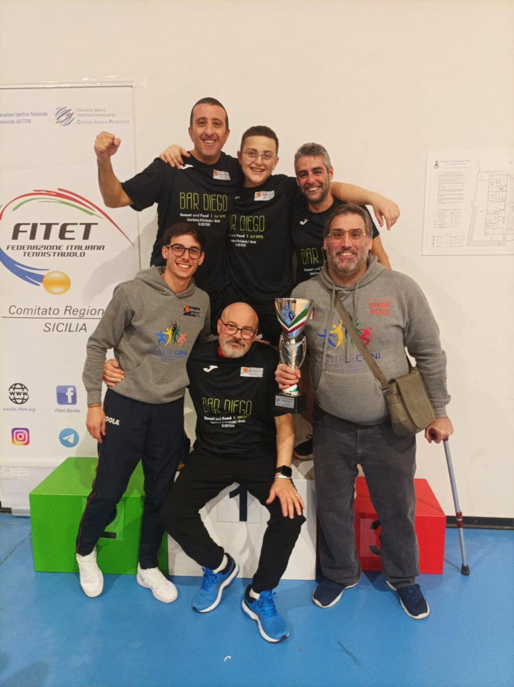 Tennis Tavolo: La Germaine Lecocq vince per il secondo anno la Coppa Italia Regionale