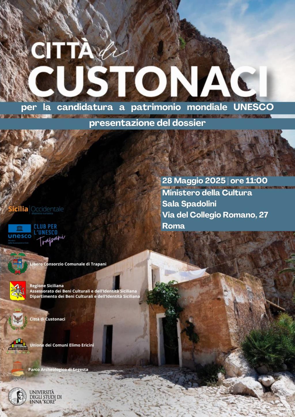 La Città di Custonaci candida il suo paesaggio culturale a «Patrimonio Mondiale dell’Umanità»