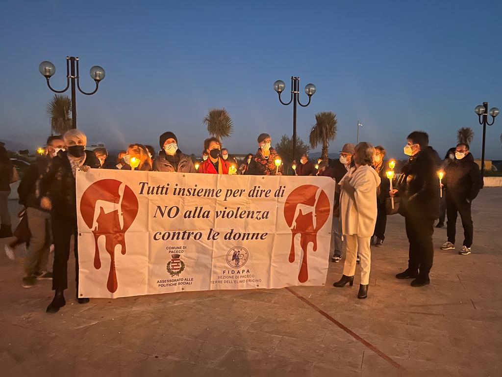 Paceco dice no alla violenza di genere