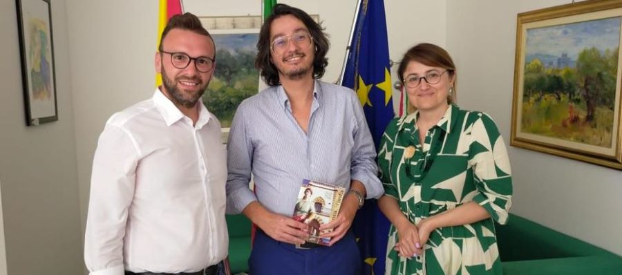 Visita istituzionale dell’onorevole Dario Safina ieri al Comune di Santa Ninfa
