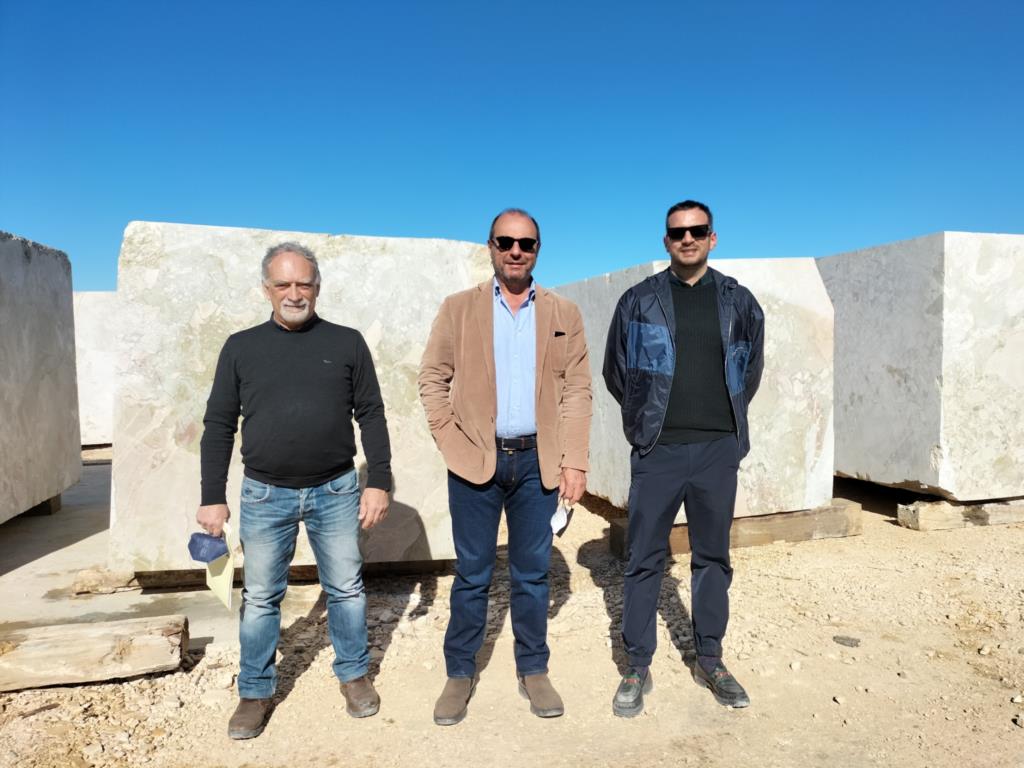 Custonaci, Sicindustria e Regione in visita alle cave di marmo