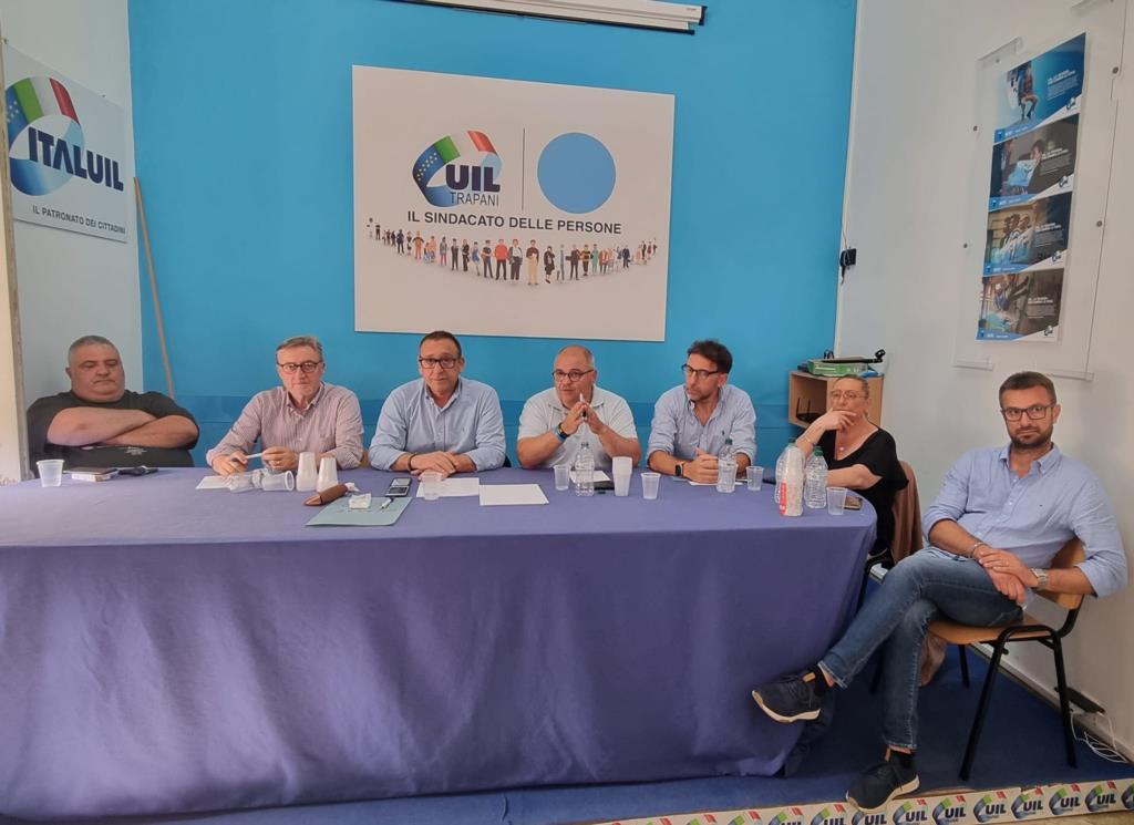 Consiglio confederale Uil Trapani su sanità, utilizzo Pnrr e sicurezza sul lavoro