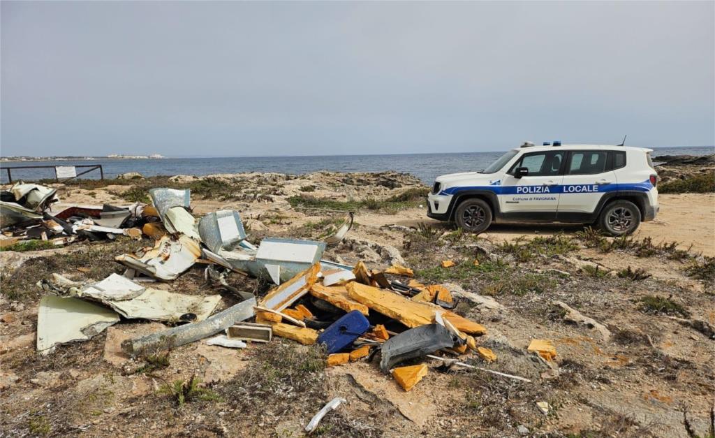 Favignana, individuata discarica abusiva