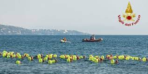 Settimo campionato italiano Vigili del Fuoco di Nuoto in acque libere Memorial  «Carriglio – Giaconia»