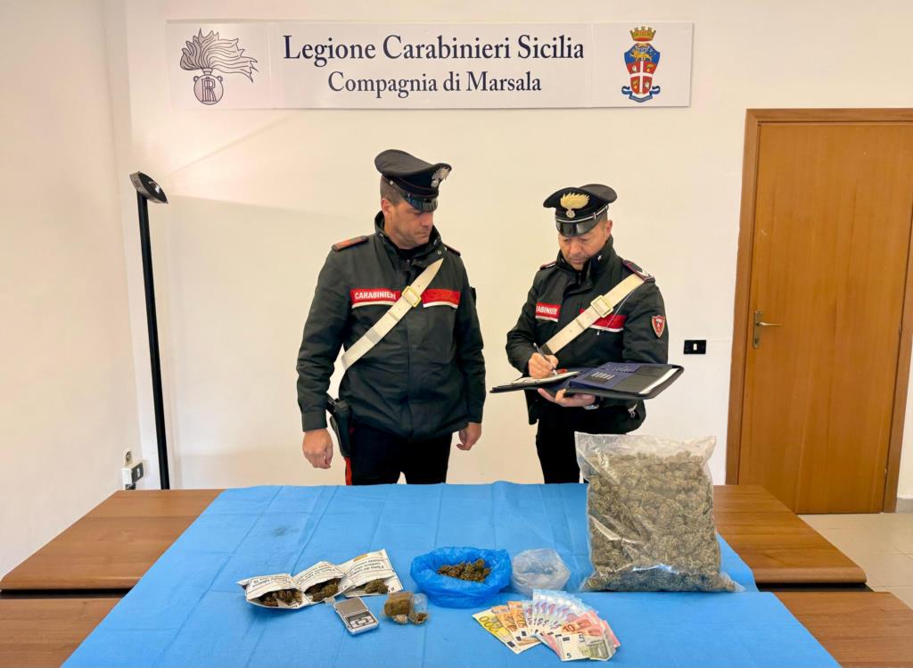 Marsala, trovato con la droga in casa: in manette un 40enne