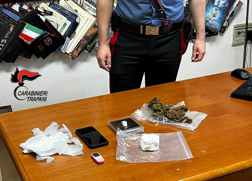 Pantelleria: spaccio di droga, in manette un ventitreenne