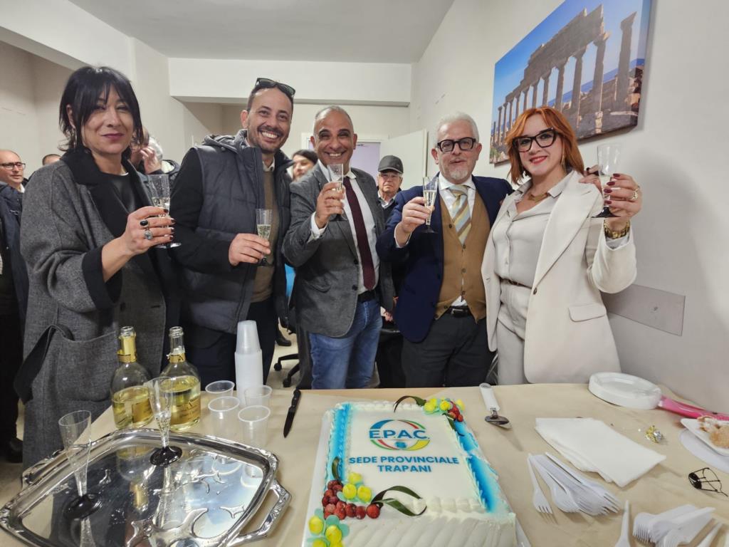 Inaugurata a Trapani la nuova sede del Patronato EPAC e del Caf SI.NA.L.P.