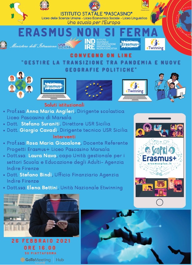 Erasmus non si ferma