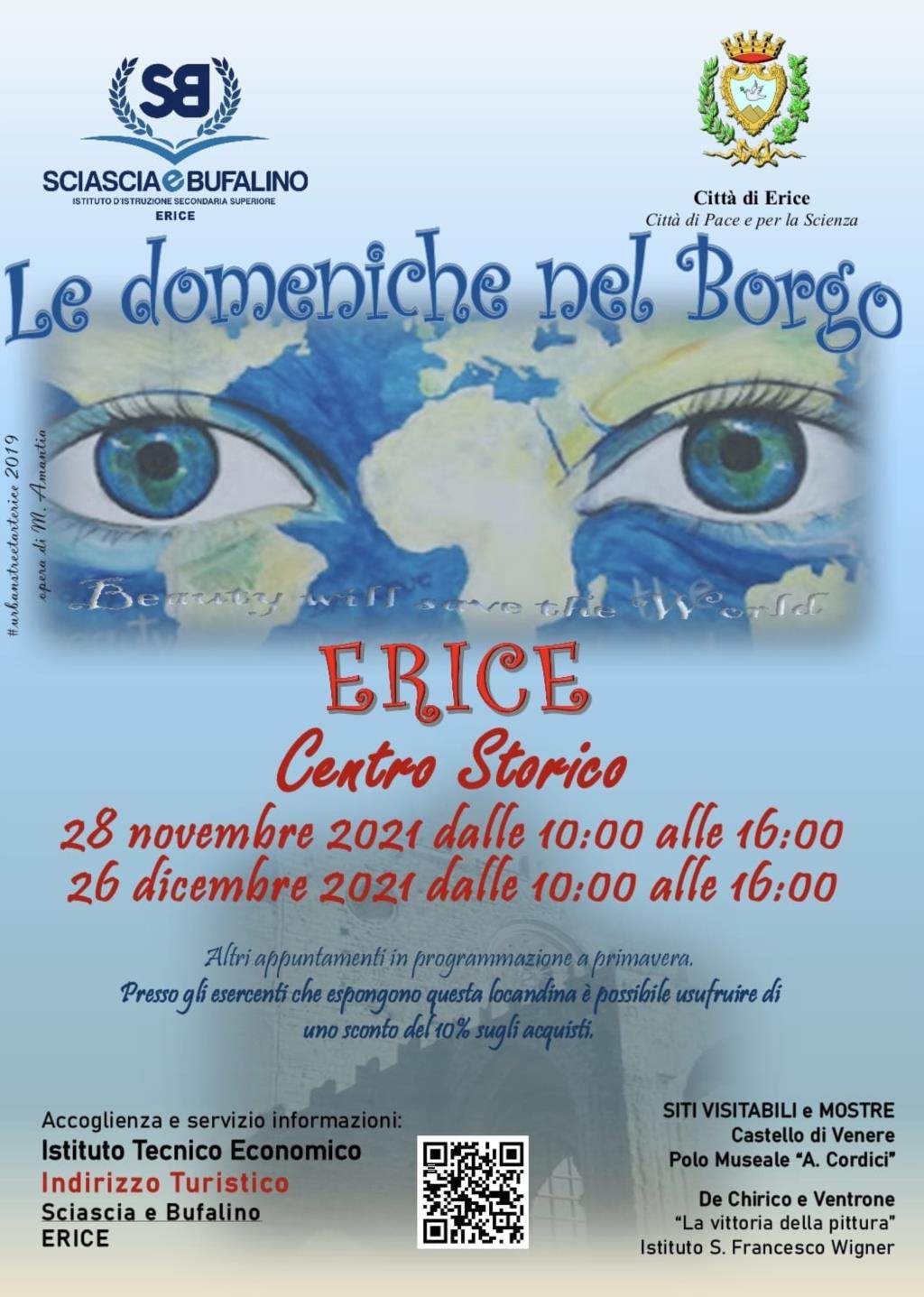 Erice, al via il progetto “Le domeniche nel borgo”